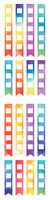 Paper House - Colorwashed Checkboxes Task Stickers
