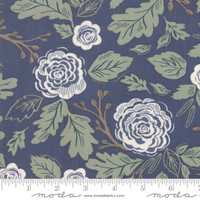 Moda Fabric - Harvest Road - Lella Boutique - Indigo #5100 16
