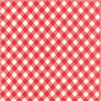 50cm - Moda Fabric - Wide Backing - Vintage Picnic - Bonnie & Camille - Red