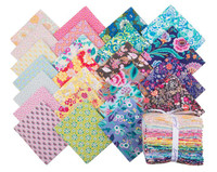 Free Spirit Fabrics - Stories and Songbirds Library of Flowers by Margot Elena - Fat Quarter Bundle
