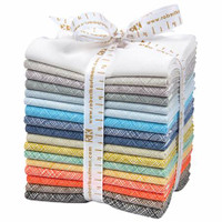 Robert Kaufman - Architextures Crosshatch - Fat Quarter Bundle 