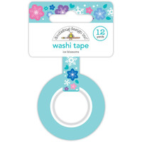 Doodlebug Designs - Washi Tape - Ice Blossoms - Winter Wonderland