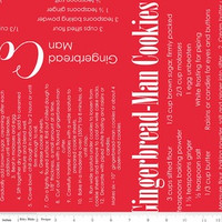 Riley Blake Fabric - Cozy Christmas - Lori Holt - Red #C5361