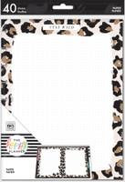 The Happy Planner - Me and My Big Ideas - Classic Filler Paper - Leopard (Dot Grid) 