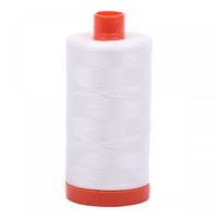 Aurifil - Natural White 100% Cotton Mako Spool Thread Aurifil #MK50-2021