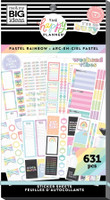 The Happy Planner - Me and My Big Ideas - Value Pack Stickers - Classic - Pastel Rainbow (#631) 