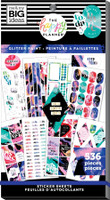 The Happy Planner - Me and My Big Ideas - Value Pack Stickers - Classic - Splattered Paint (#536) 