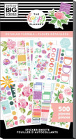 The Happy Planner - Me and My Big Ideas - Value Pack Stickers - Classic - Details Florals (#500) 
