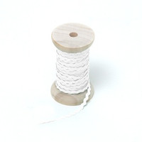 Riley Blake Designs - 1/8" Mini Ric Rac - White