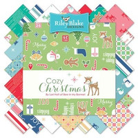Riley Blake Fabric - Cozy Christmas - Lori Holt - Fat Quarter Bundle