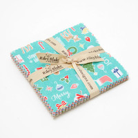 Riley Blake Fabric - Cozy Christmas - Lori Holt - 5 inch Stacker