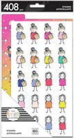 The Happy Planner - Me and My Big Ideas - Dashboard Stickers - Stick Girls All the Emotions 