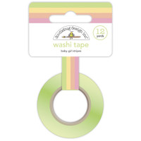 Doodlebug Designs - Washi Tape - Baby Girl Stripes
