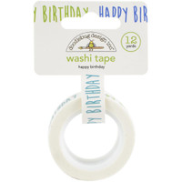 Doodlebug Designs - Washi Tape - Happy Birthday