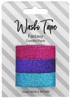 PA Essentials Washi Tape - Set of 3 - Fantasy Combo Pack