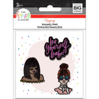 The Happy Planner - Me and My Big Ideas - Enamel Pins - Be Yourself X Rongrong