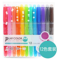 Tombow Play Color Color Dot Dual-Tip Markers - Set of 12