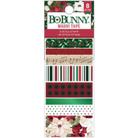 BoBunny - Washi Tape - Joyful Christmas - Set of 8