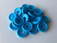 Plastic Planner Discs - Small (23mm) - Blue - Set of 11