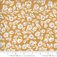 Moda Fabric - Folktale - Lella Boutique - Enchanted Bloom Golden #5121 16