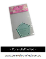 Sue Daley English Paper Piecing - 1 1/4 inch Pentagon - Template