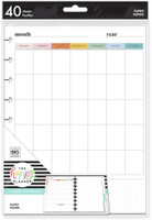 The Happy Planner - Me and My Big Ideas - Monthly Overview Grid Classic Filler Paper