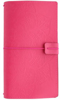 Paper House - Traveler's Notebook Cover - Mandala Magenta - Standard