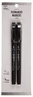 The Paper Studio - Twin-Tip Permanent Markers - Set of 2