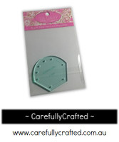 Sue Daley English Paper Piecing -  1" Hexagon Flower Petal - Template