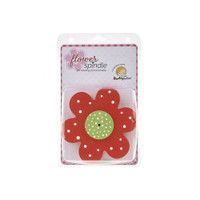 Doohikey Designs - Flower Spindles™ Red Green White Dot