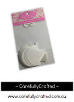 Sue Daley English Paper Piecing - 2 inch Clamshell - Paper Pieces (50 Pack)