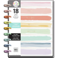 The Happy Planner - Me and My Big Ideas - Classic Happy Planner - 2021-2022 Painterly Pastels - 18 Months (Dated, Color Block Layout)