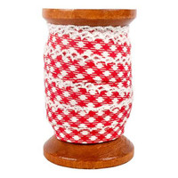 Riley Blake Designs - Lori Holt of Bee in my Bonnet - Crocheted Bias Tape - Red