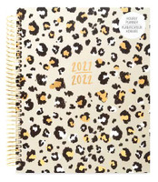 ***OUTDATED***  Recollections - 2021 - 2022 Leopard Planner - 12 Months (Dated, Hourly)