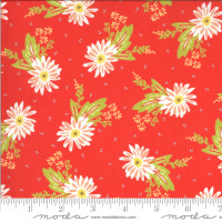 Moda Fabric - Happy Days - Sherri & Chelsi - Carnation Geranium #37600 14