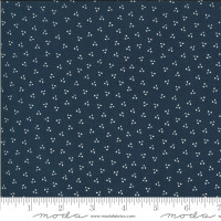 Moda Fabric - Happy Days - Sherri & Chelsi - Spring Dots Navy #37605 22 
