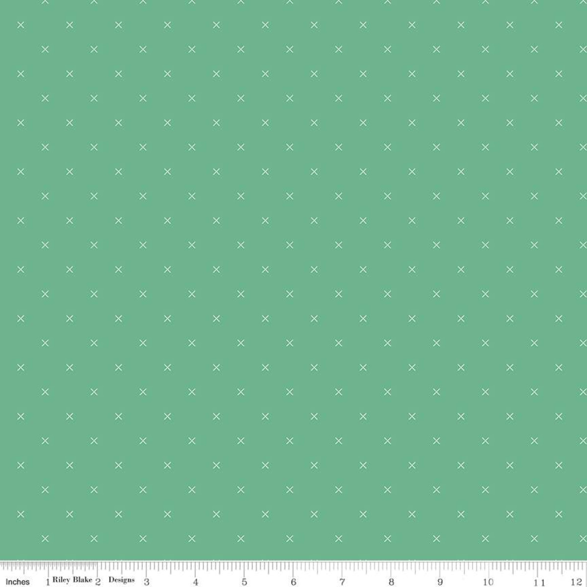 Cut Continuously 12 Yard Increments C745 Riley Green Cross Stitch by Lori Holt for Riley Blake Designs Bee Cross Stitch
