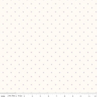 Riley Blake Fabric - Bee Cross Stitch - Lori Holt - Cloud Plum #C747-PLUM