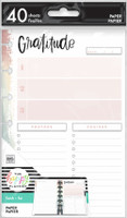 The Happy Planner - Me and My Big Ideas - Mini Refill Note Paper - Full Sheet - Faith Gratitude