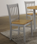 Thames Dining Chair-Grey/oak