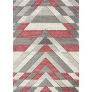 Asher Rug-Grey/Red (120/170 cm)