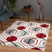 Elise Cream Red Rug-120/170 cm