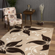 Primrose Beige Brown Rug (80/150 cm)