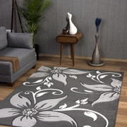 Primrose Grey Silver Rug (80/150 cm)
