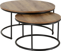 Quebec Round Coffee Table set
