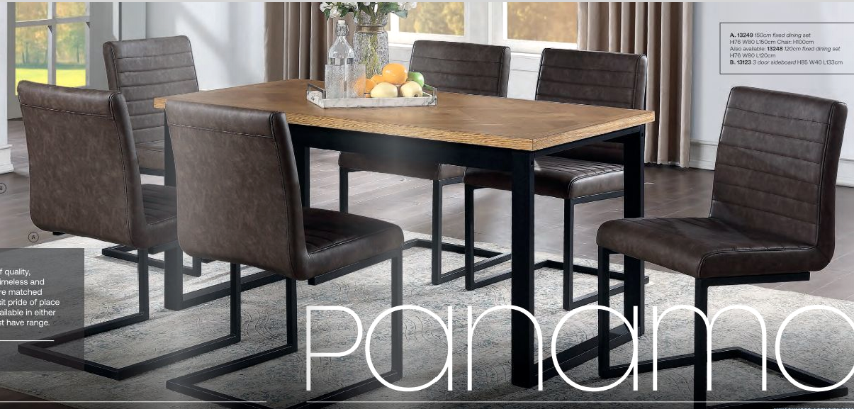 Panama Dining Table 150 Cm Ideal Furniture