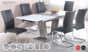 Castello Dining Table (160/200 cm)