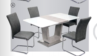 Castello Ext. Dining Table (120/160 cm)