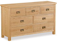 Salisbury Oak 3 over 4 Chest