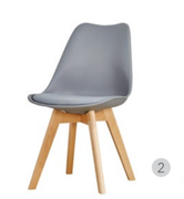 Baxter Dining Chair-Grey